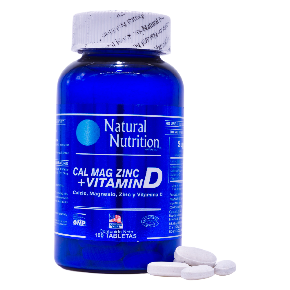 Calcio Magnesio y Zinc + Vitamina D - Image 6