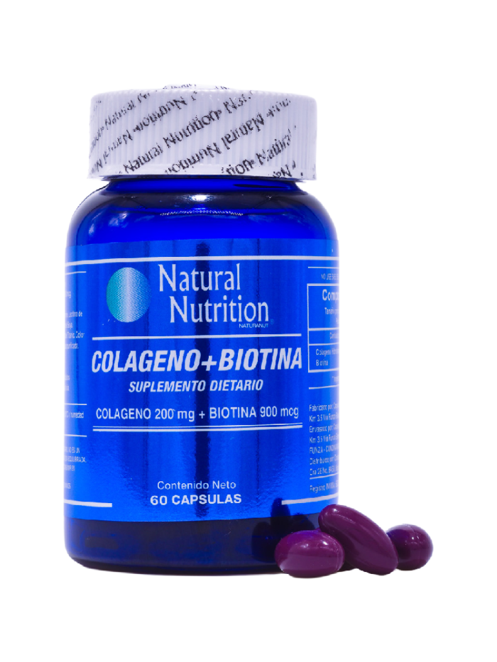 BIOTINA 900 mcg + COLAGENO 200 mg - x60