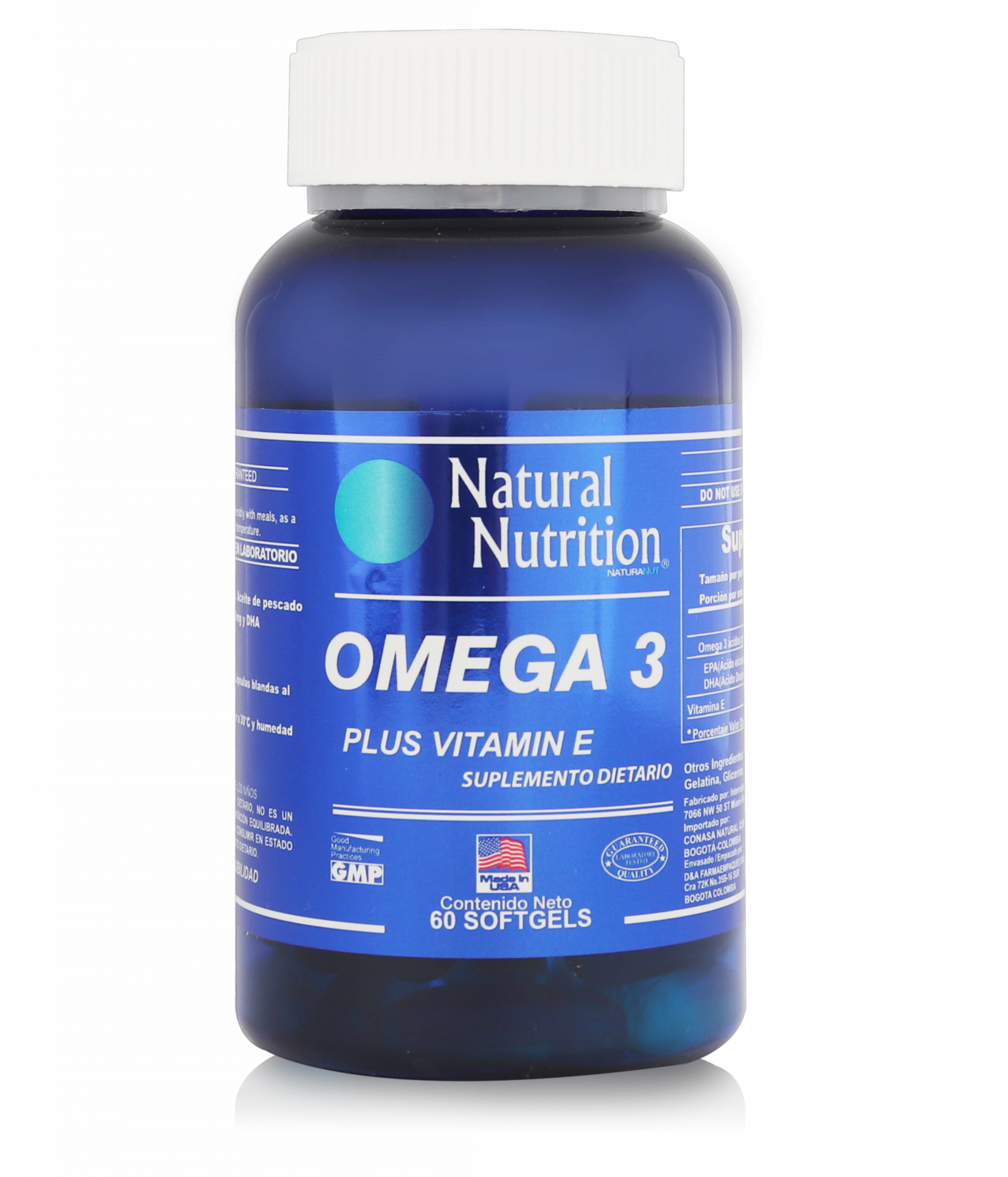 Omega 3 Plus Vitamin E Natural Nutrition