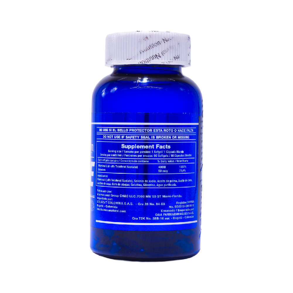 Vitamina E 400 UI Plus Selenium - Image 8