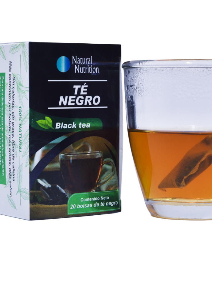 Te Negro Natural Nutrition (20 bolsas de Te Negro)