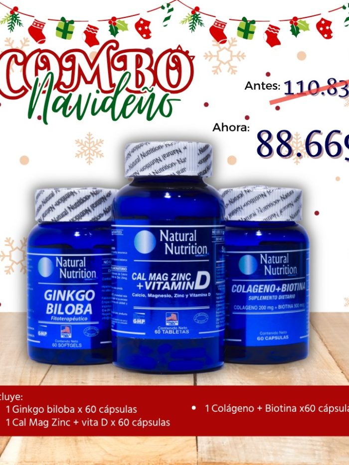 Combo 1 – Bienestar integral: articulaciones, energía y belleza