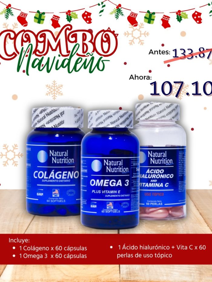 Combo 2 – Belleza, hidratación y bienestar integral