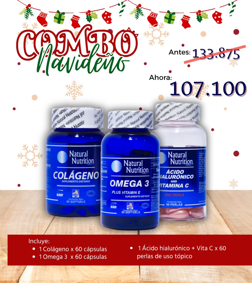 Combo 2 – Belleza, hidratación y bienestar integral