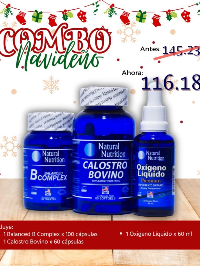 Combo 5 – Energía, defensas y bienestar integral