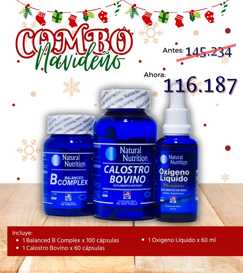 Combo 5 – Energía, defensas y bienestar integral