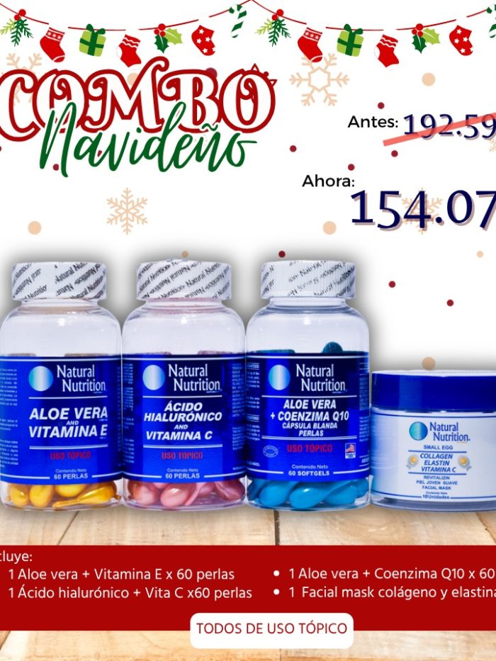 Combo 6 – Kit Facial Premium: hidratación, luminosidad y suavidad