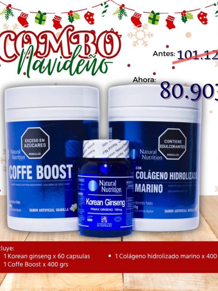 Combo 7 - Energía natural y belleza con colágeno marino