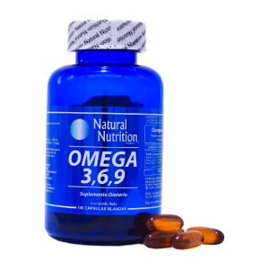 Omega 3 6 9 Natural Nutrition suplemento dietario ácidos grasos esenciales