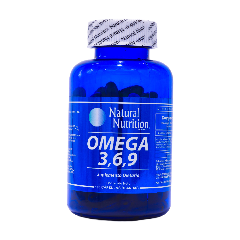 Omega 3 6 9 Natural Nutrition - Image 2
